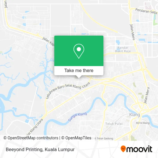 Beeyond Printing map