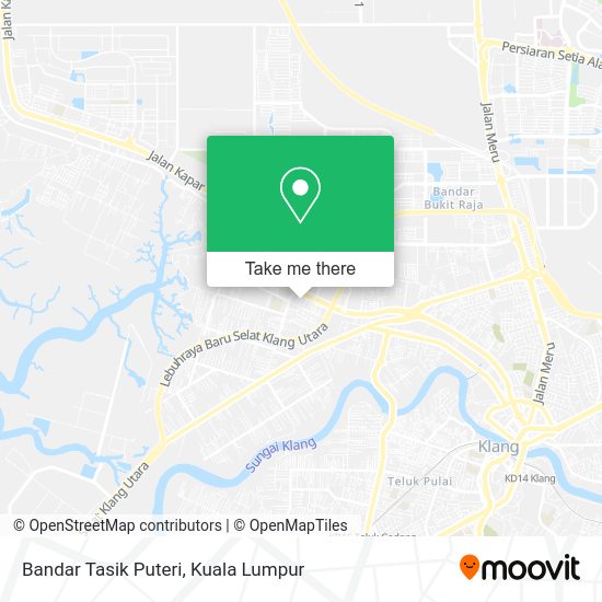 Bandar Tasik Puteri map