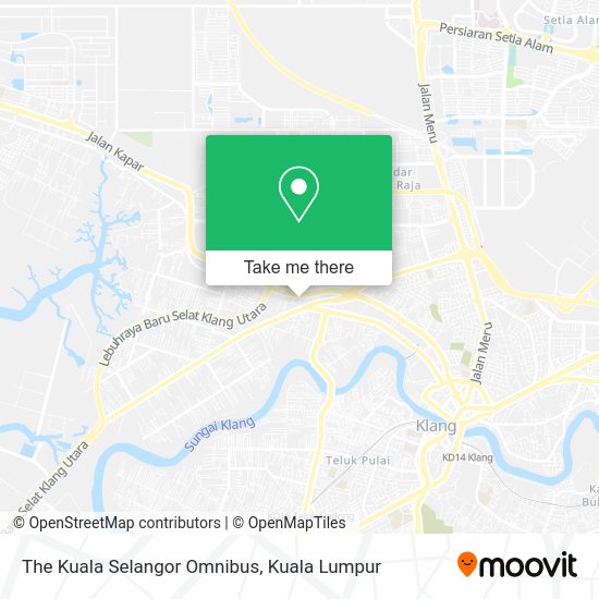 Peta The Kuala Selangor Omnibus