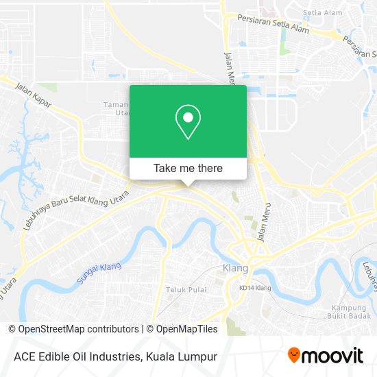 ACE Edible Oil Industries map