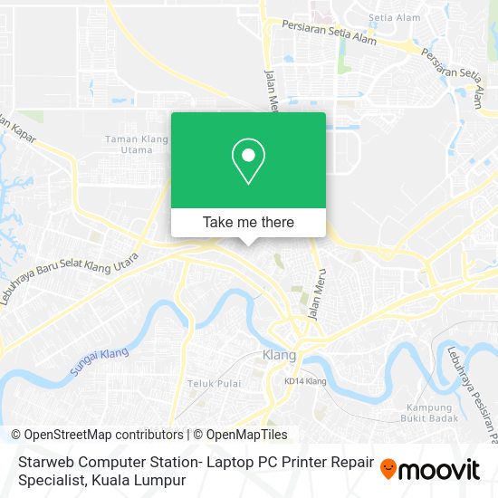 Starweb Computer Station- Laptop PC Printer Repair Specialist map