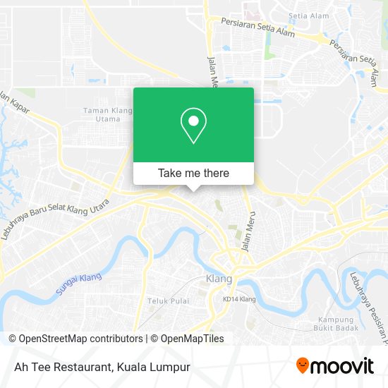 Ah Tee Restaurant map