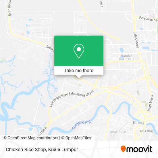 Chicken Rice Shop map