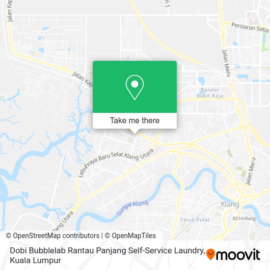 Dobi Bubblelab Rantau Panjang Self-Service Laundry map