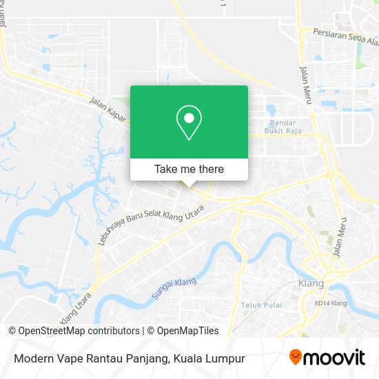 Peta Modern Vape Rantau Panjang
