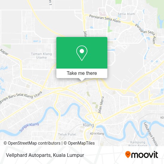 Vellphard Autoparts map