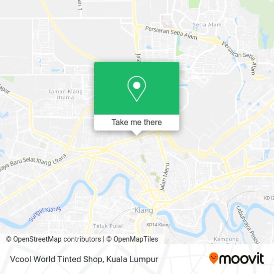 Vcool World Tinted Shop map