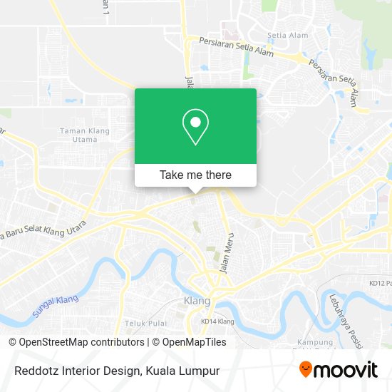 Reddotz Interior Design map
