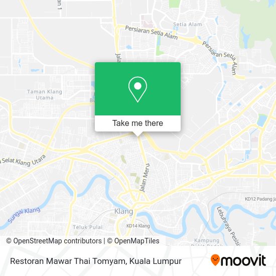 Restoran Mawar Thai Tomyam map