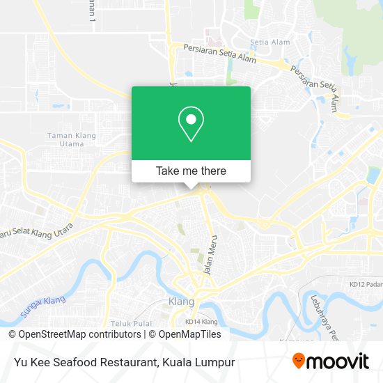 Yu Kee Seafood Restaurant map