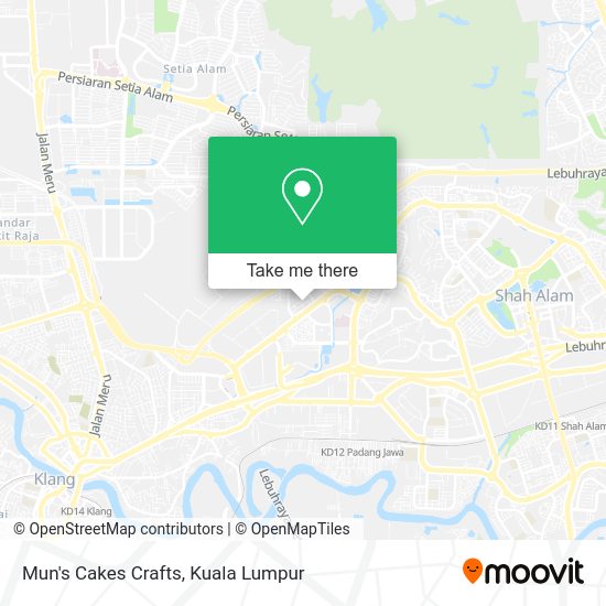 Mun's Cakes Crafts map