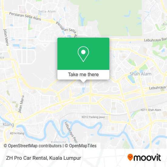 Peta ZH Pro Car Rental