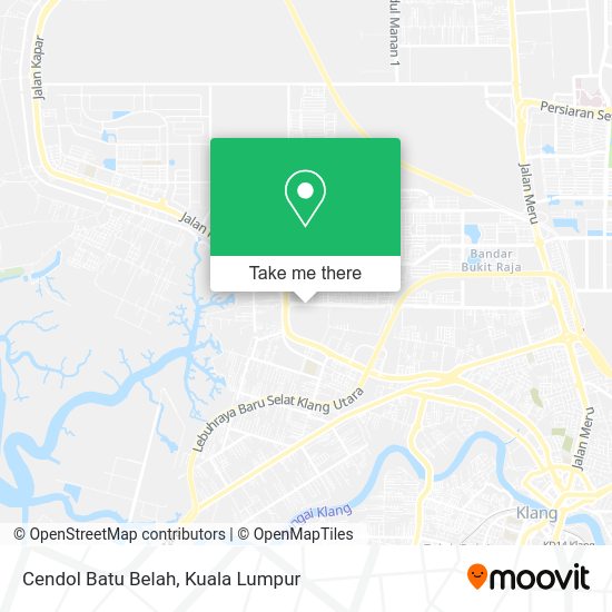 Peta Cendol Batu Belah