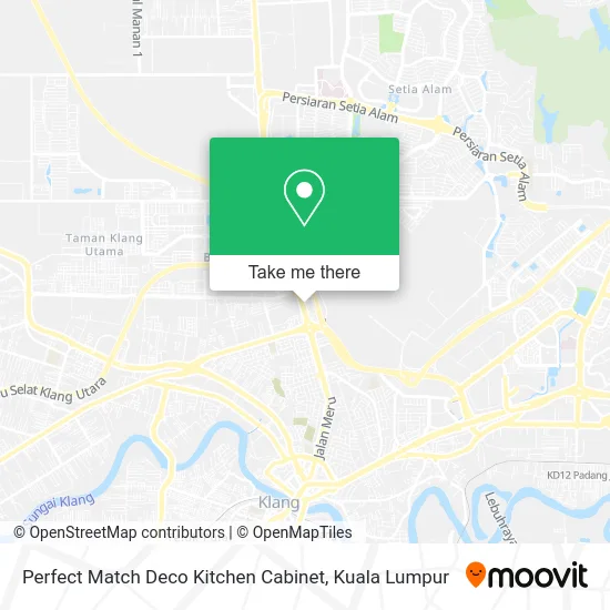 Perfect Match Deco Kitchen Cabinet map