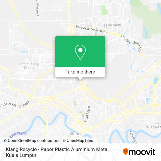 Klang Recycle - Paper Plastic Aluminium Metal map