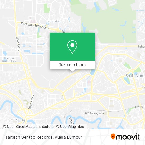 Tarbiah Sentap Records map