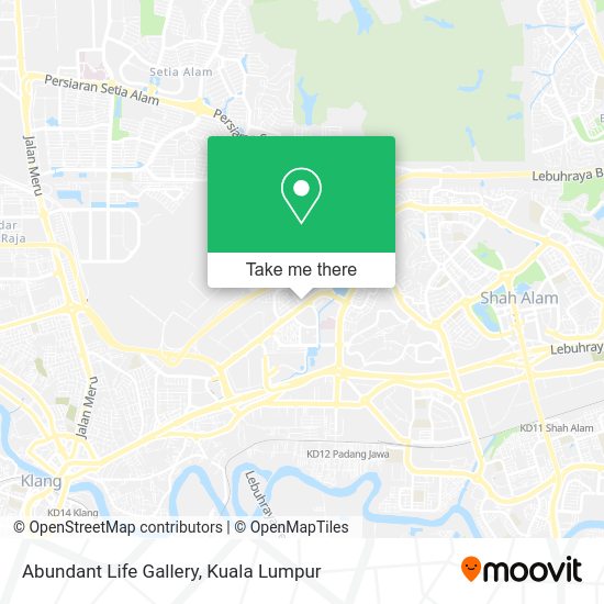 Abundant Life Gallery map