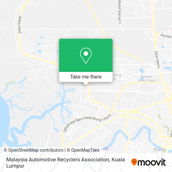 Peta Malaysia Automotive Recyclers Association