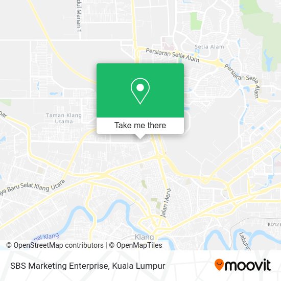 SBS Marketing Enterprise map
