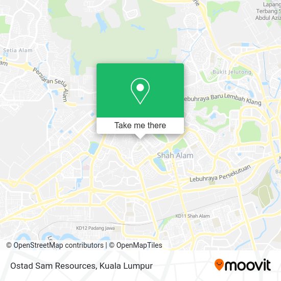 Ostad Sam Resources map