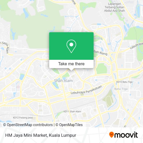 HM Jaya Mini Market map