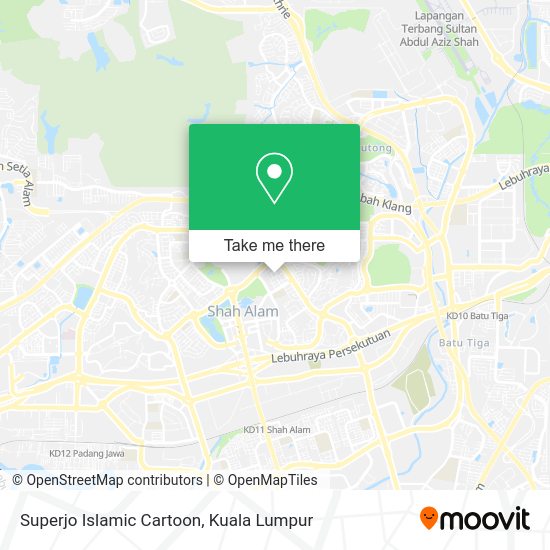 Superjo Islamic Cartoon map