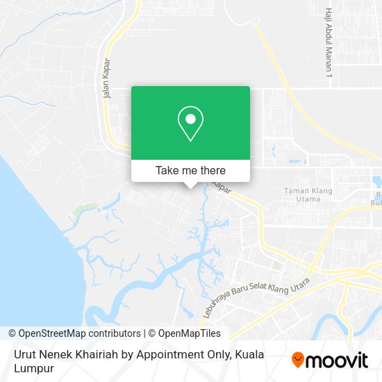 Urut Nenek Khairiah by Appointment Only map