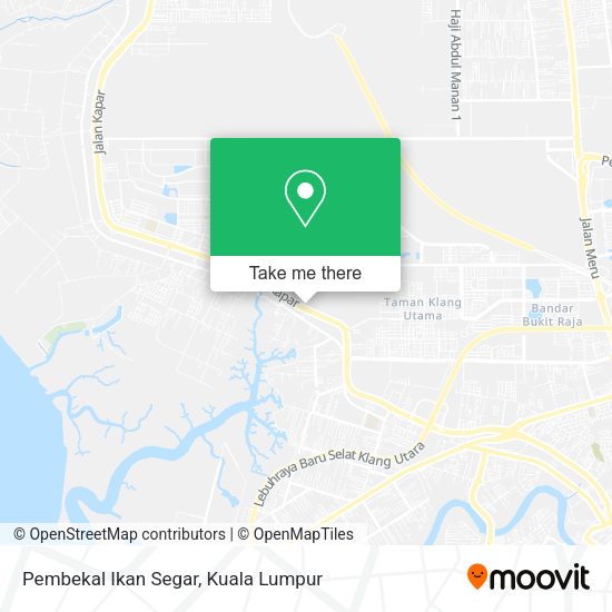Peta Pembekal Ikan Segar