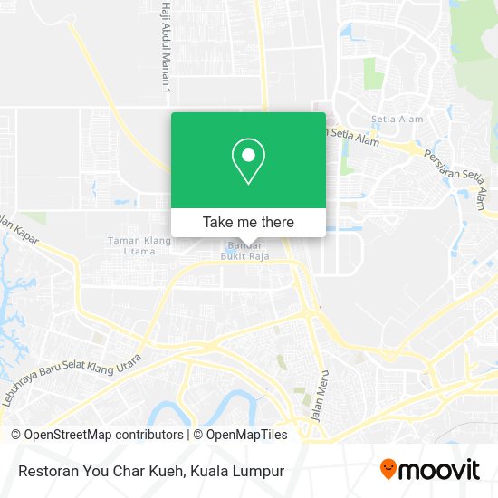Restoran You Char Kueh map