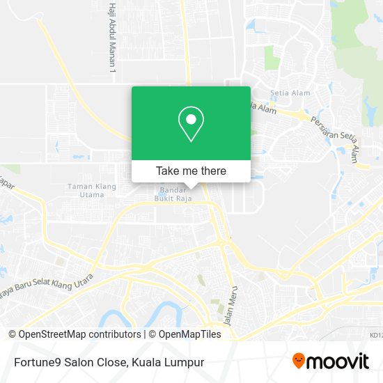 Fortune9 Salon Close map