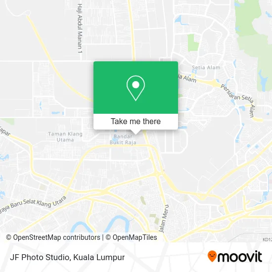 JF Photo Studio map