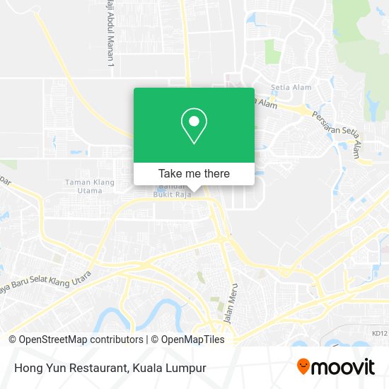 Hong Yun Restaurant map