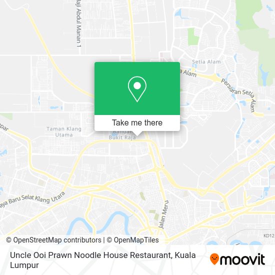 Peta Uncle Ooi Prawn Noodle House Restaurant