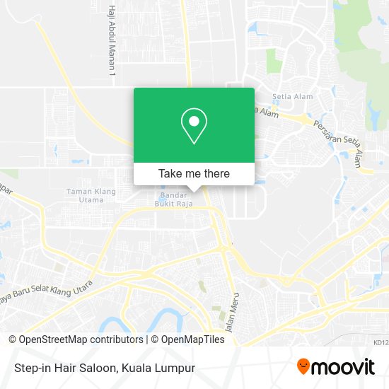 Step-in Hair Saloon map