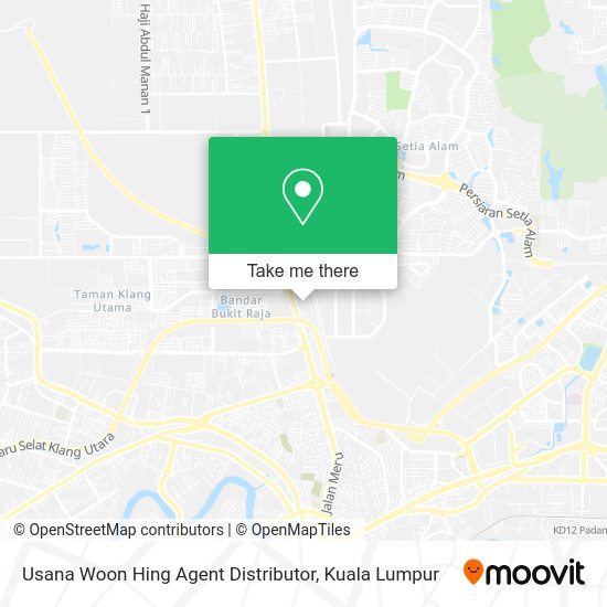 Usana Woon Hing Agent Distributor map