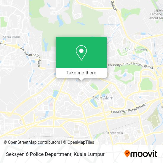 Peta Seksyen 6 Police Department