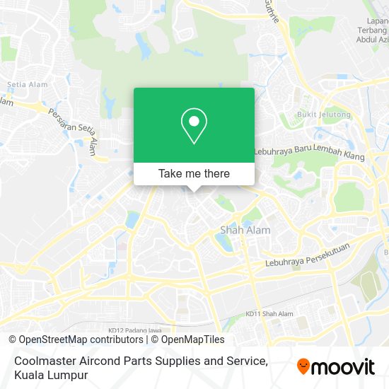 Coolmaster Aircond Parts Supplies and Service map