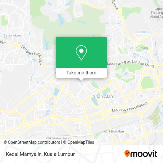 Kedai Mamyalin map