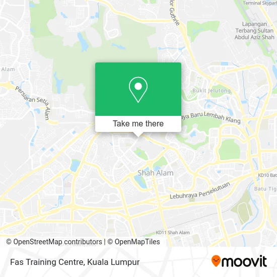 Fas Training Centre map