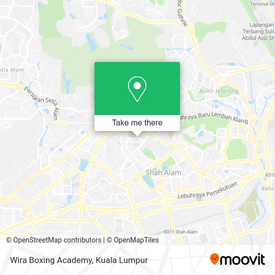 Wira Boxing Academy map