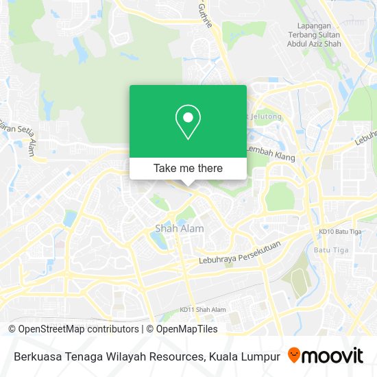 Peta Berkuasa Tenaga Wilayah Resources