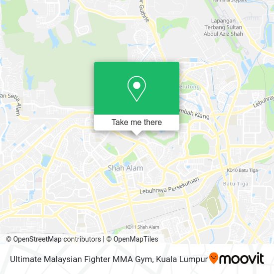 Peta Ultimate Malaysian Fighter MMA Gym