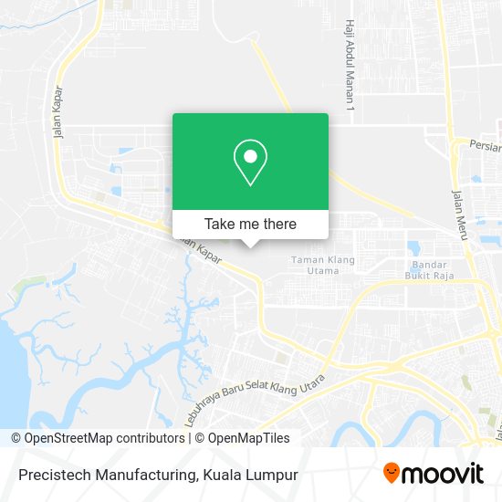 Precistech Manufacturing map