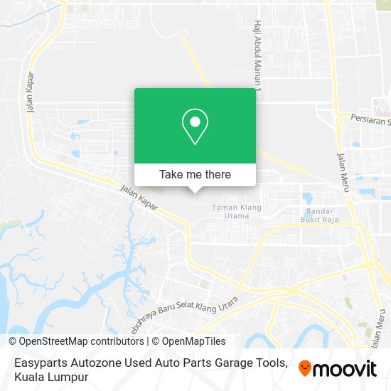 Easyparts Autozone Used Auto Parts Garage Tools map