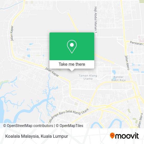 Peta Koalala Malaysia