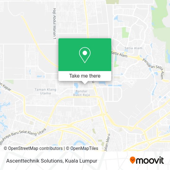 Ascenttechnik Solutions map