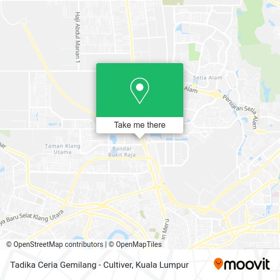 Peta Tadika Ceria Gemilang - Cultiver