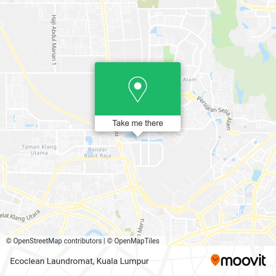 Ecoclean Laundromat map