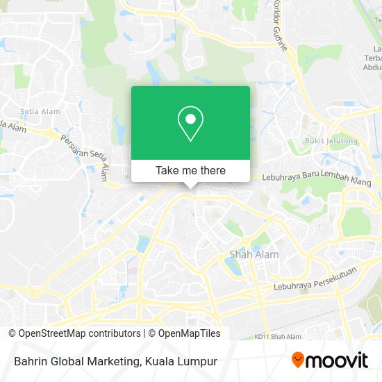 Bahrin Global Marketing map