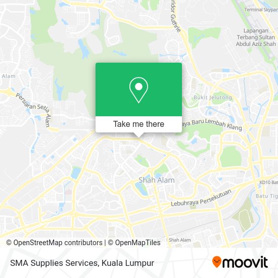 SMA Supplies Services map